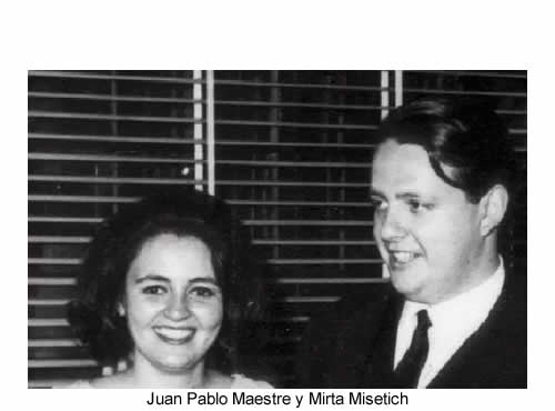 Juan Pablo Maestre y Mirta Misetich